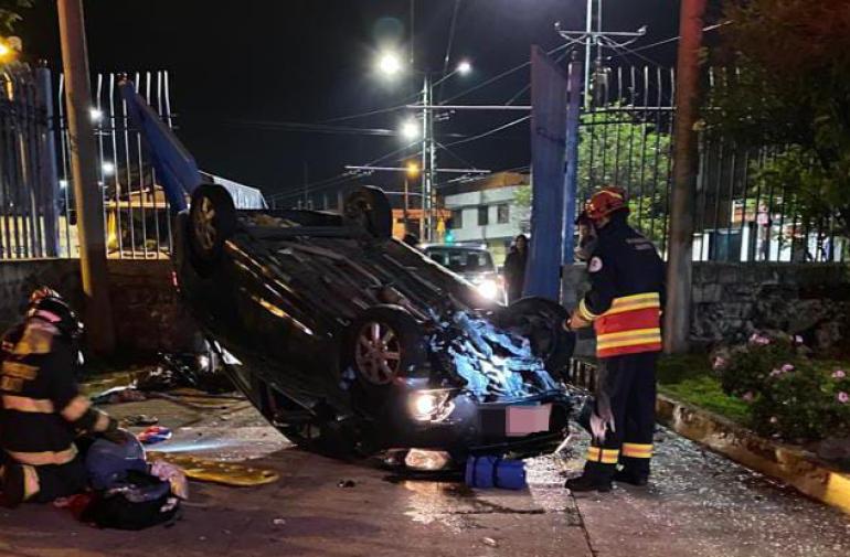Accidente - herido  - Quito
