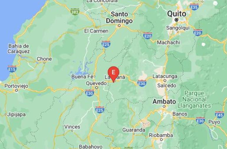 Hubo temblor en La Maná, provincia de Cotopaxi.