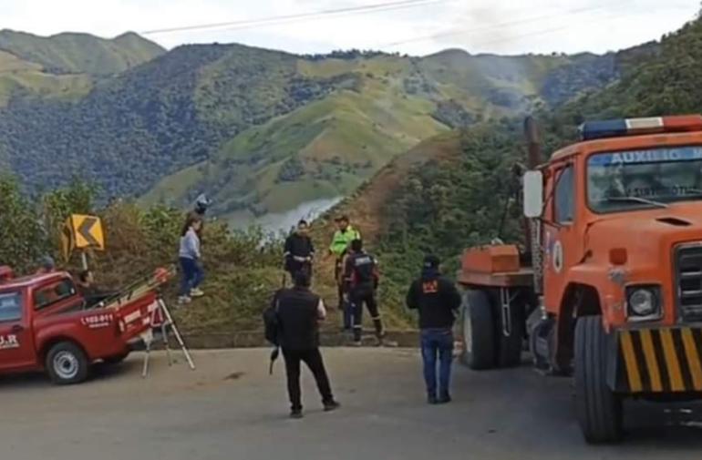 Cinco personas fallecieron en un accidente de tránsito.