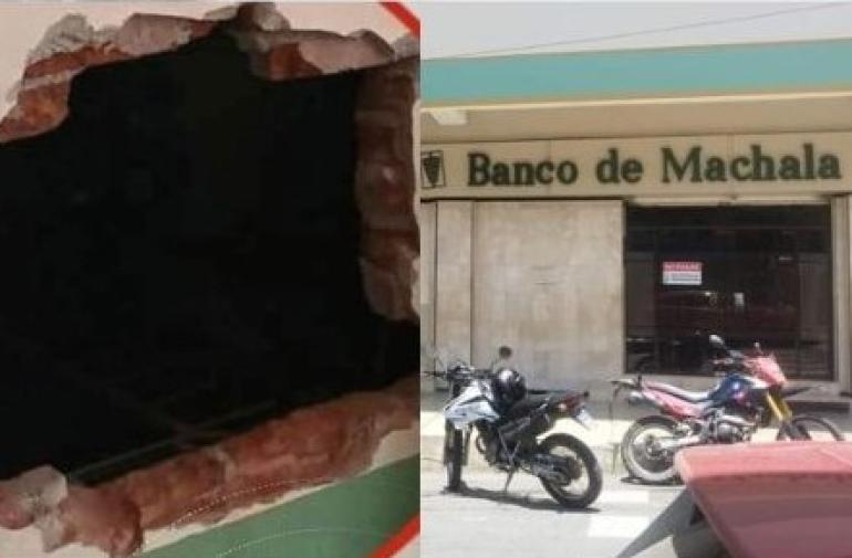 Banco de Machala robo 1