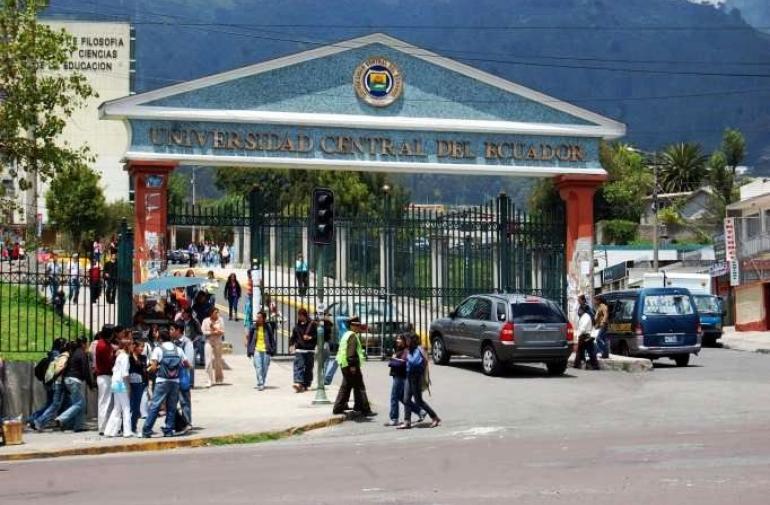 La Universidad Central del Ecuador.