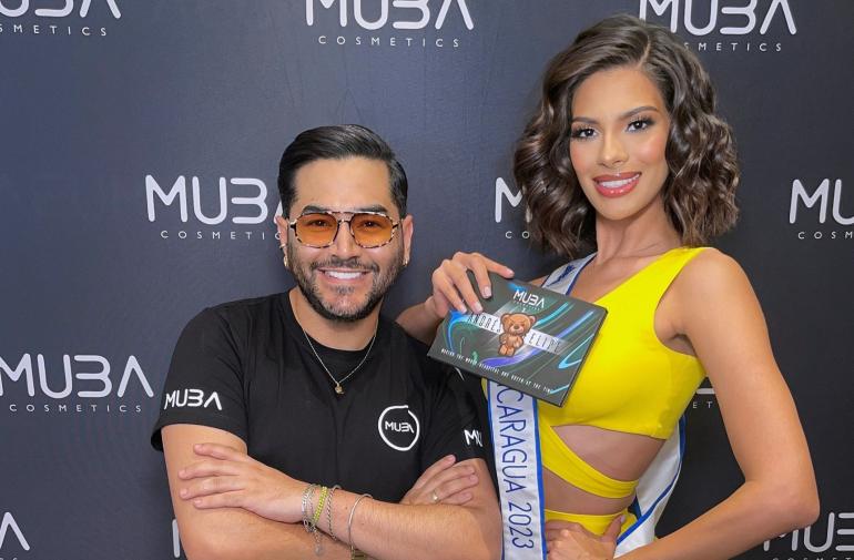 Byron Villamar y Sheynnis Palacios, Miss Universo 2023