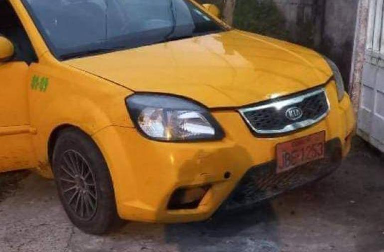 El taxista que murió.