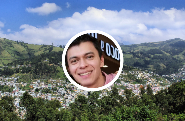 Hernán Mendoza Velásquez está desaparecido en Quito.