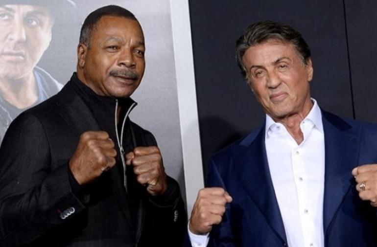 Carl Weathers  -  Sylvester Stallone