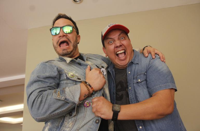 Chino Moreira y Gino Freire