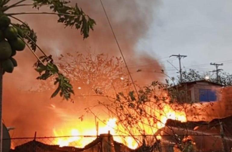 incendio San Cristóbal