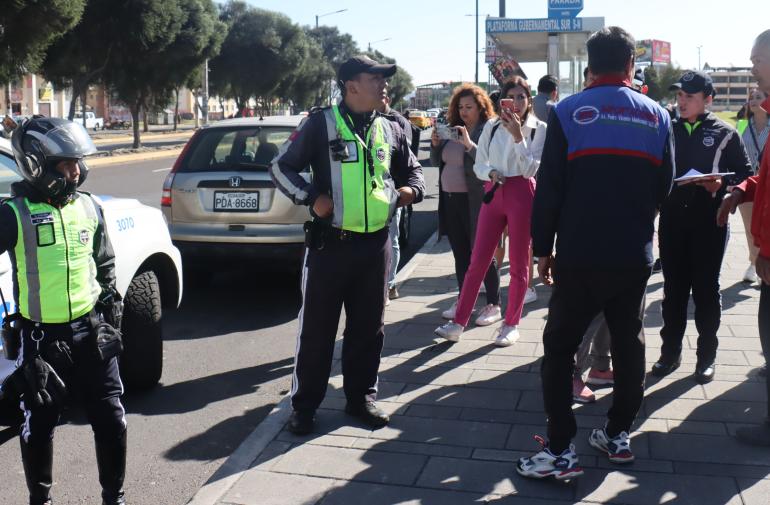 exceso de velocidad en Quito