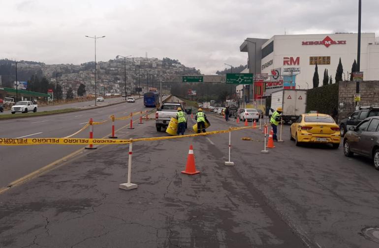 Una obra en la Panamericana Norte motivó a impedir el tránsito.