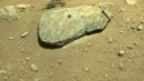 La primera roca extraída en Marte por el rover Perseverance.