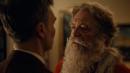 Harry se besa con Papá Noel en un video noruego.