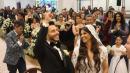 Así fue la boda eclesiástica de Dayanara Peralta y Jonathan Estrada