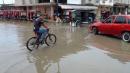 Calles de la parroquia El laurel están inundadas.