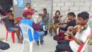 Jóvenes músicos fundación Huancavilca