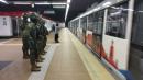 En el Metro de Quito hay presencia militar.