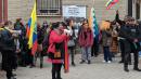 Protestas en contra de las ejecuciones hipotecarias en España.