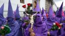 Feligreses recorrieron algunas calles en Quito, por la procesión.