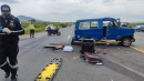 El accidente se registró en la vía Guayaquil-Posorja.