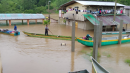 Varias zonas afectadas en Esmeraldas por desbordamiento de río.