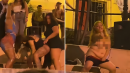 Una mujer bailó desnuda varios segundos en un parque del cerro Santa Ana. El hecho generó reacciones en las autoridades tras las quejas ciudadanas.EXPRESO