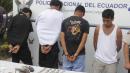 detenidos en Chongón por extorsiones