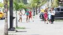 Niños en el malecón de Esmeraldas.