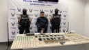 Una persona fue detenida durante el operativo.