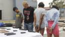 Dos hombres y dos adolescentes encontrados con armas en Guayaquil