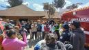 Familiares aguardaron en el ingreso sur al Parque Nacional Cotopaxi.