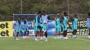 La Tricolor en su entrenamiento de este 8 de octubre.