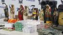 Descubren altar con 8 imágenes de la santa muerte en Socio Vivienda