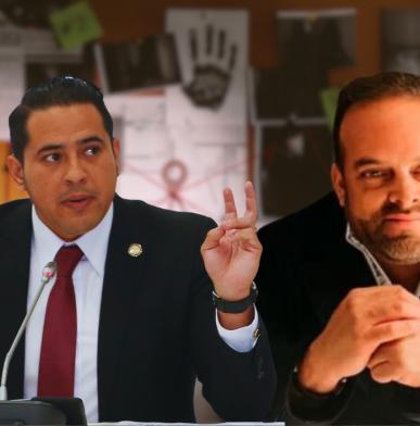 Ronny Aleaga y Xavier Jordán han sido relacionados por la Fiscalía. El último sería el líder del primero, de acuerdo al ministerio público.