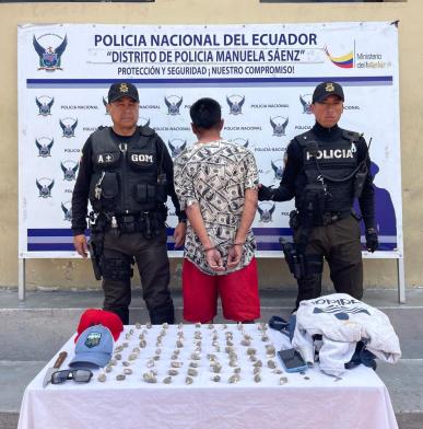 Detenidos - droga - Quito - violación