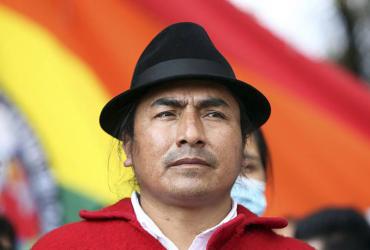Leonidas Iza está dispuesto a dialogar con el gobierno.