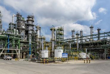 La refinería de Petroecuador en Esmeraldas.
