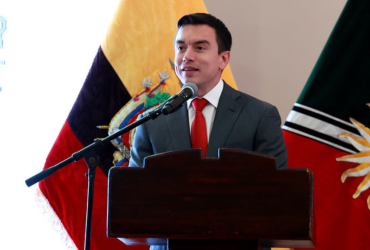 Daniel Noboa, presidente de Ecuador.