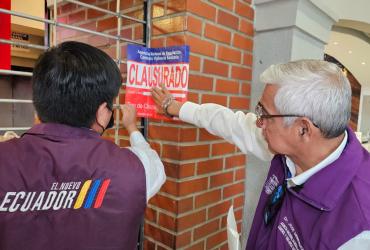 Clausura restaurante por la Arcsa