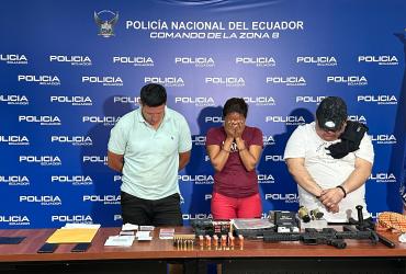 Marino y dos personas más fueron detenidos en Guayaquil