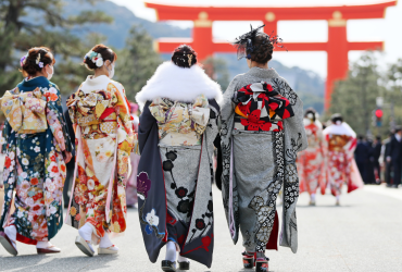 Mujeres en Japón.