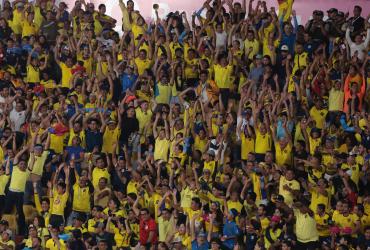 La Tri sintió el calor de la hinchada de la costa. Al menos 40 mil personas acudieron al Monumental.