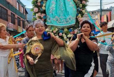 Virgen del Quinche - celebración - Quito