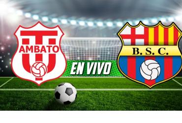 Técnico Universitario vs Barcelona por la fecha 14 en Ambato.