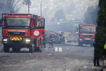 incendio en Puengasí