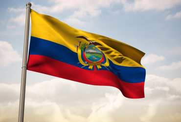 Bandera del Ecuador.