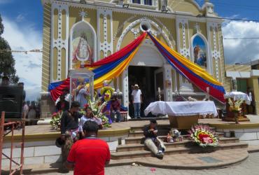 Virgen del Quinche en Riobamba