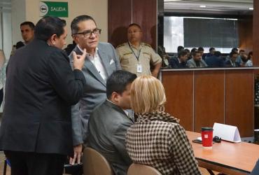 Wilman Terán en audiencia de caso Metástasis