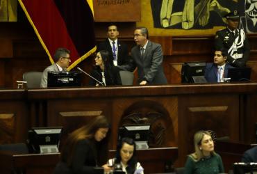 JUICIO POLITICO EX MINISTRA ANDREA ARROBO