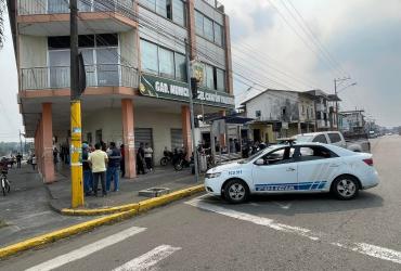 El robo se dio en las intalaciones del GAD del cantón Valencia.