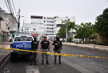 Fuerte control policial debido a las amenazas a la directora de El Rodeo.