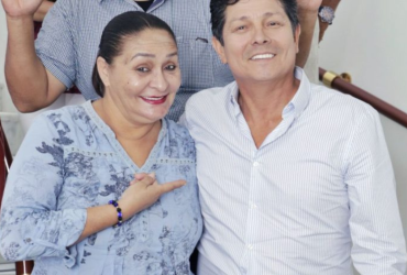 Amparo Guillén y Oswaldo Segura